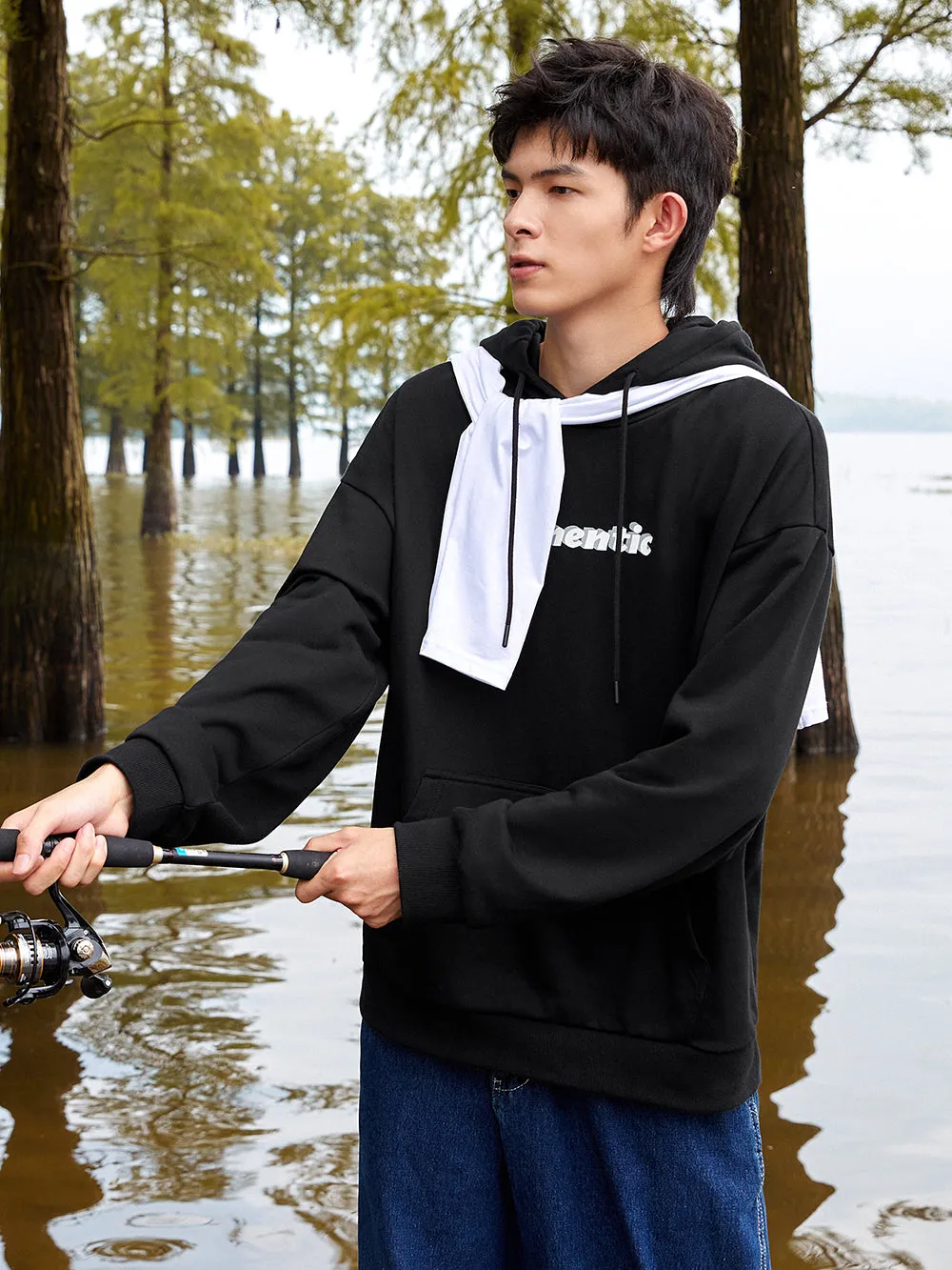 American Style Campus Trendy Sweatshirt