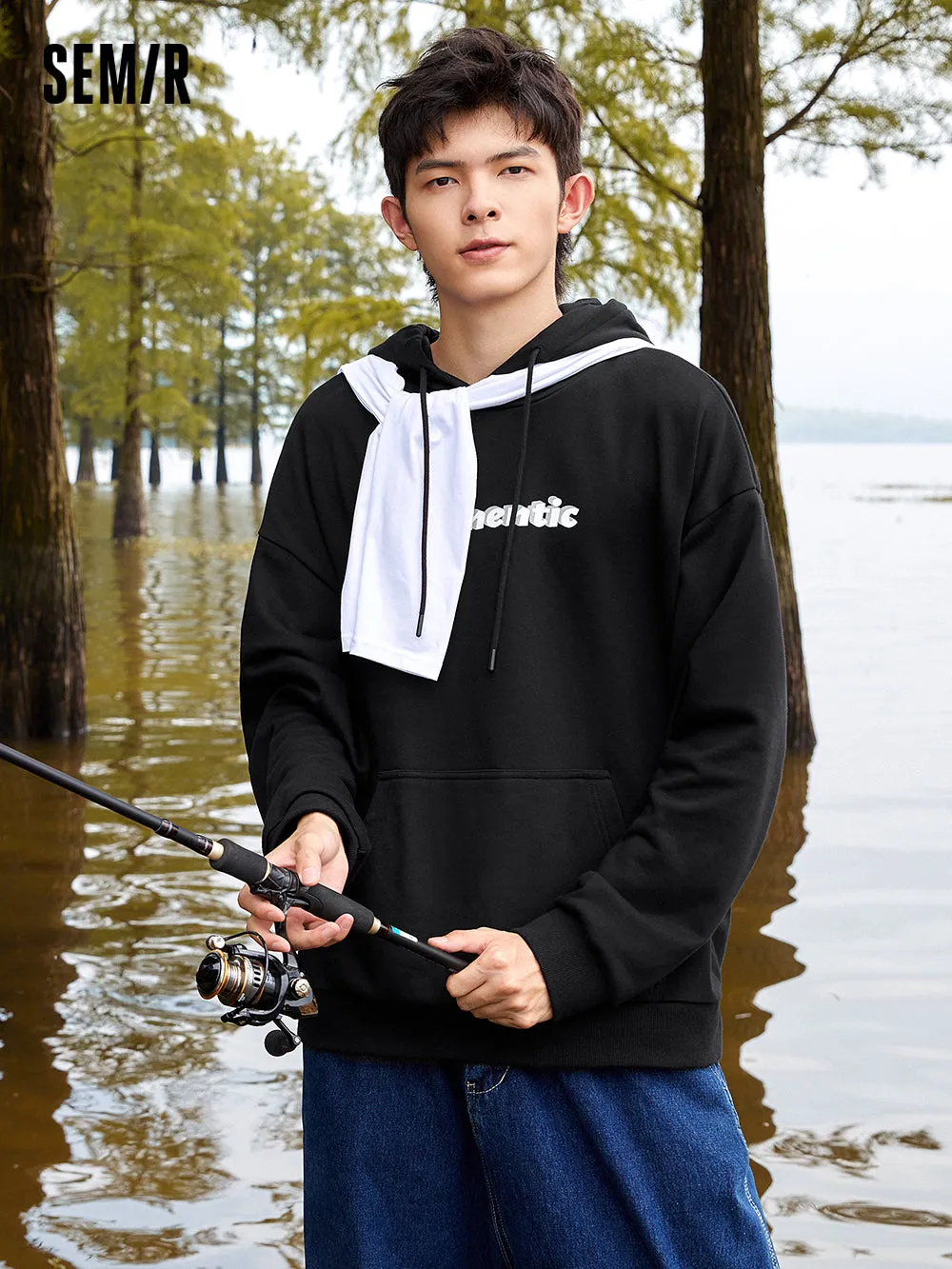 American Style Campus Trendy Sweatshirt