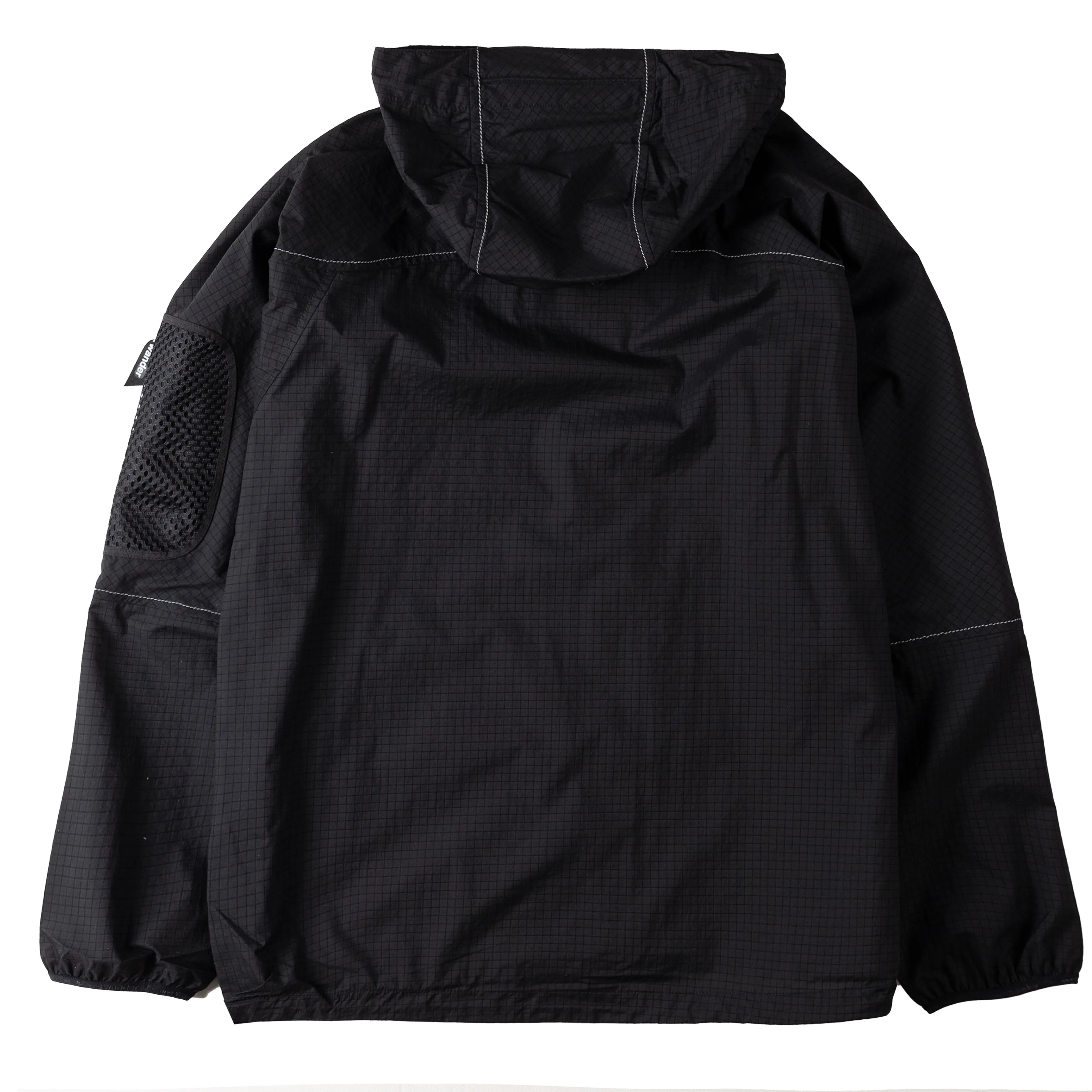 And Wander Breath Rip Hoodie Black