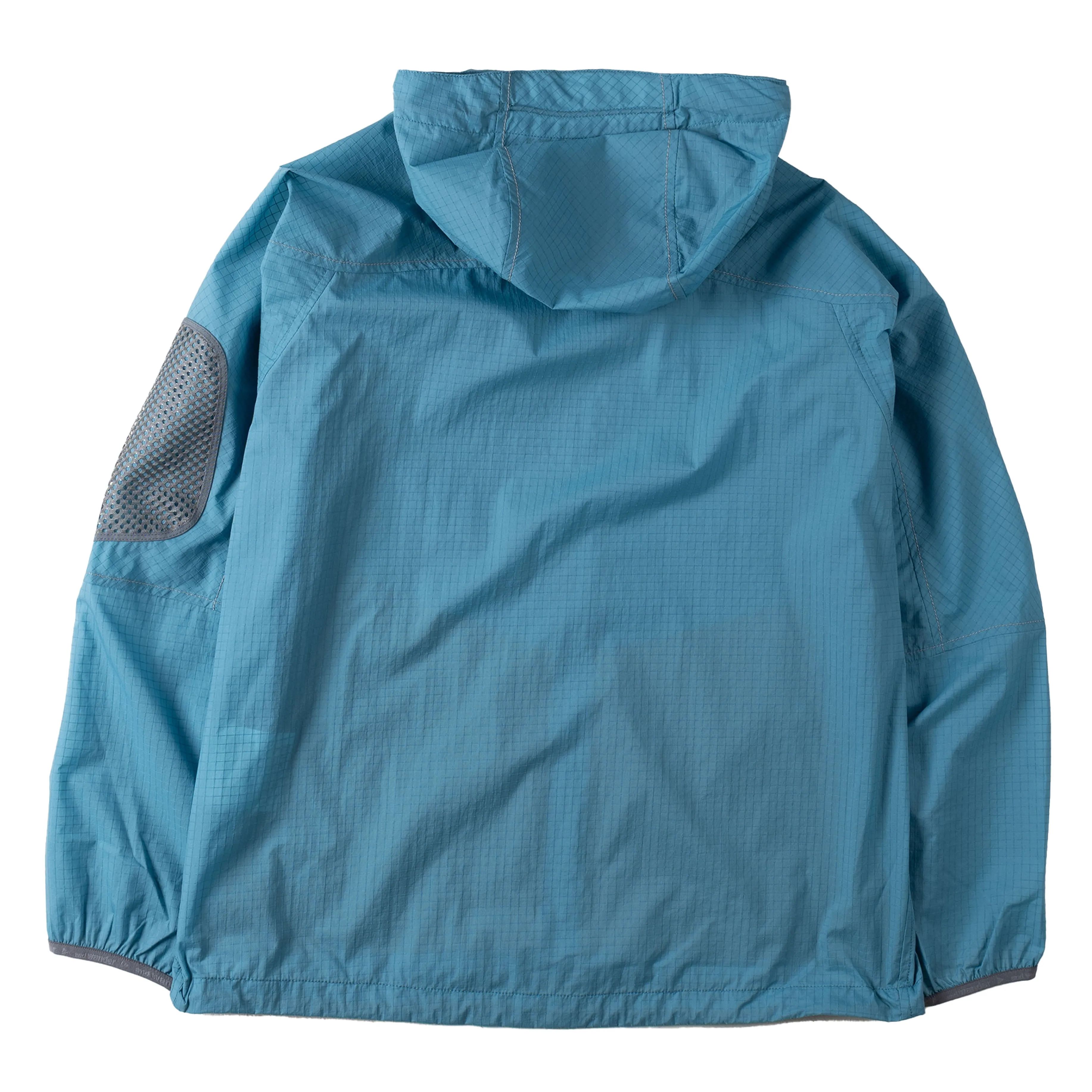 And Wander Breath Rip Hoodie Light Blue