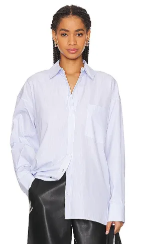 ANINE BING Chrissy Shirt in White
