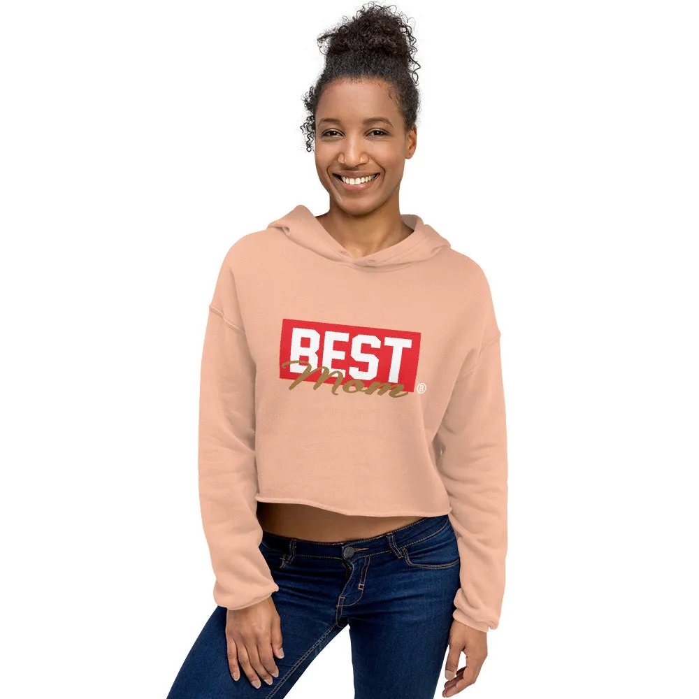 BEST MOM Signature Crop Hoodie