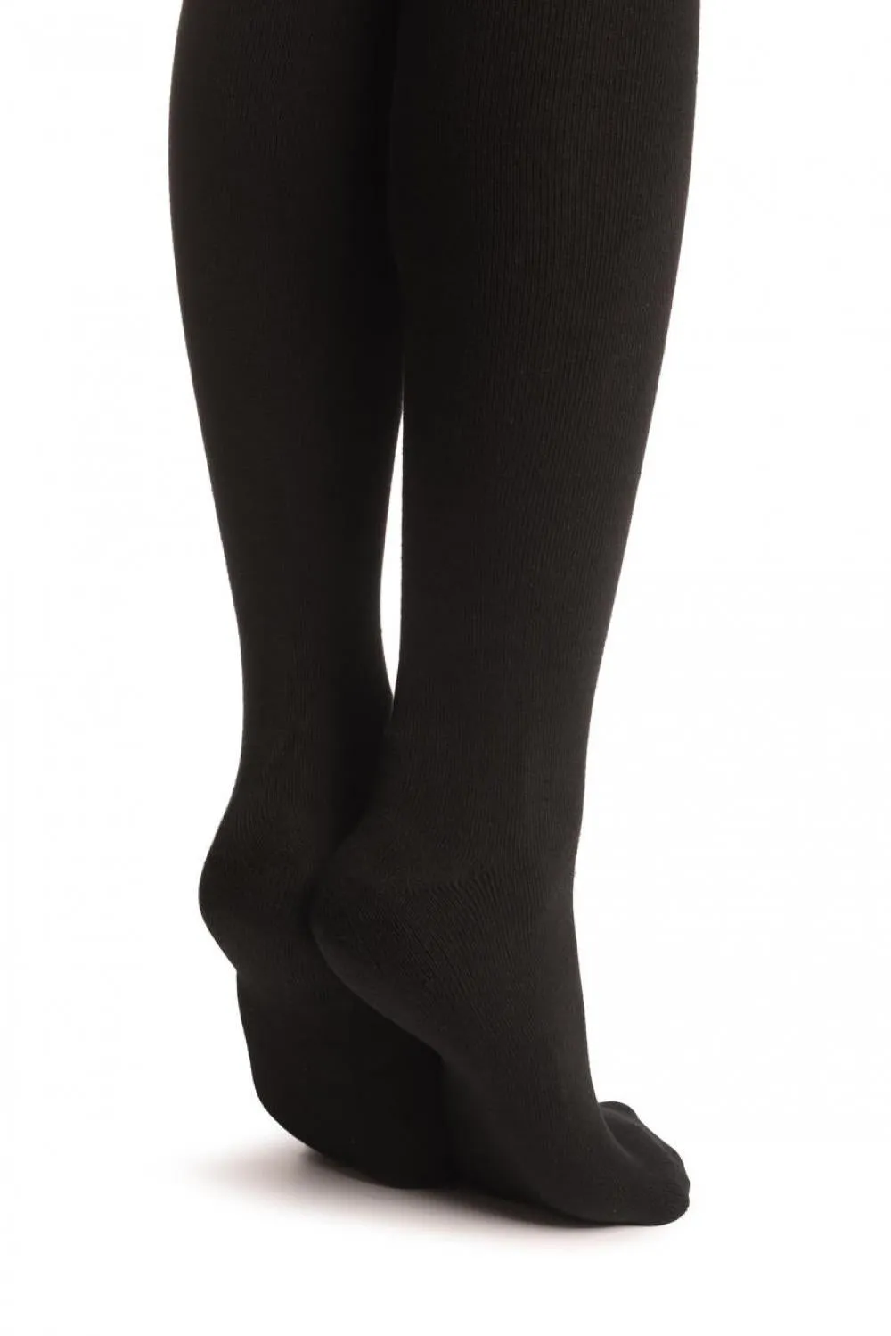 Black Thick Cotton With Rainbow Strips Top