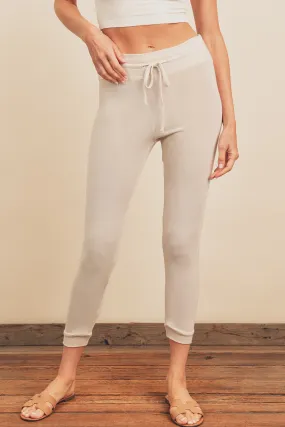 Bone Soft Knit Drawstring Joggers