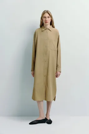 Carel Oversized Shirt Dress
