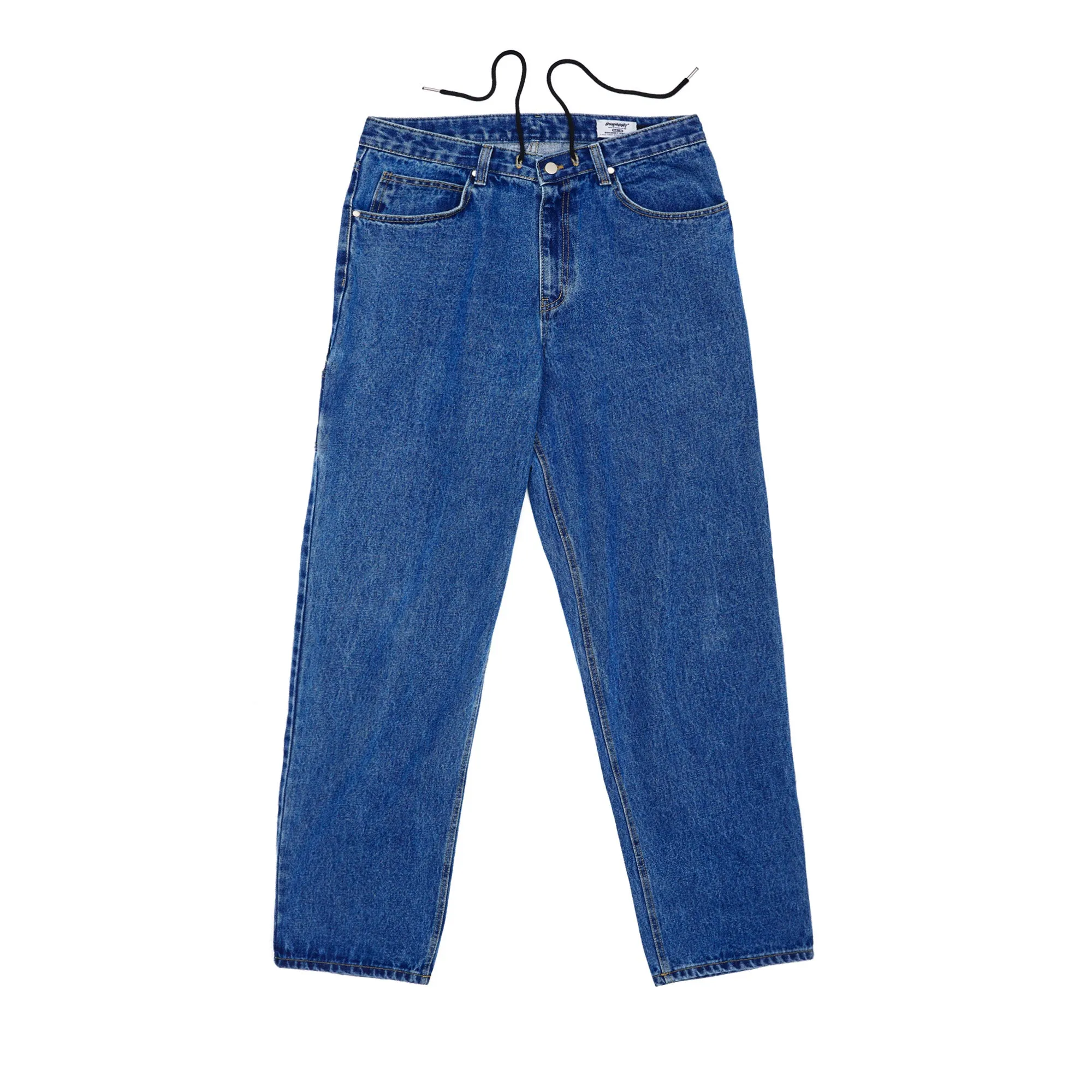 CARPENTER LOOSEFIT DENIM PANTS DEEPBLUE