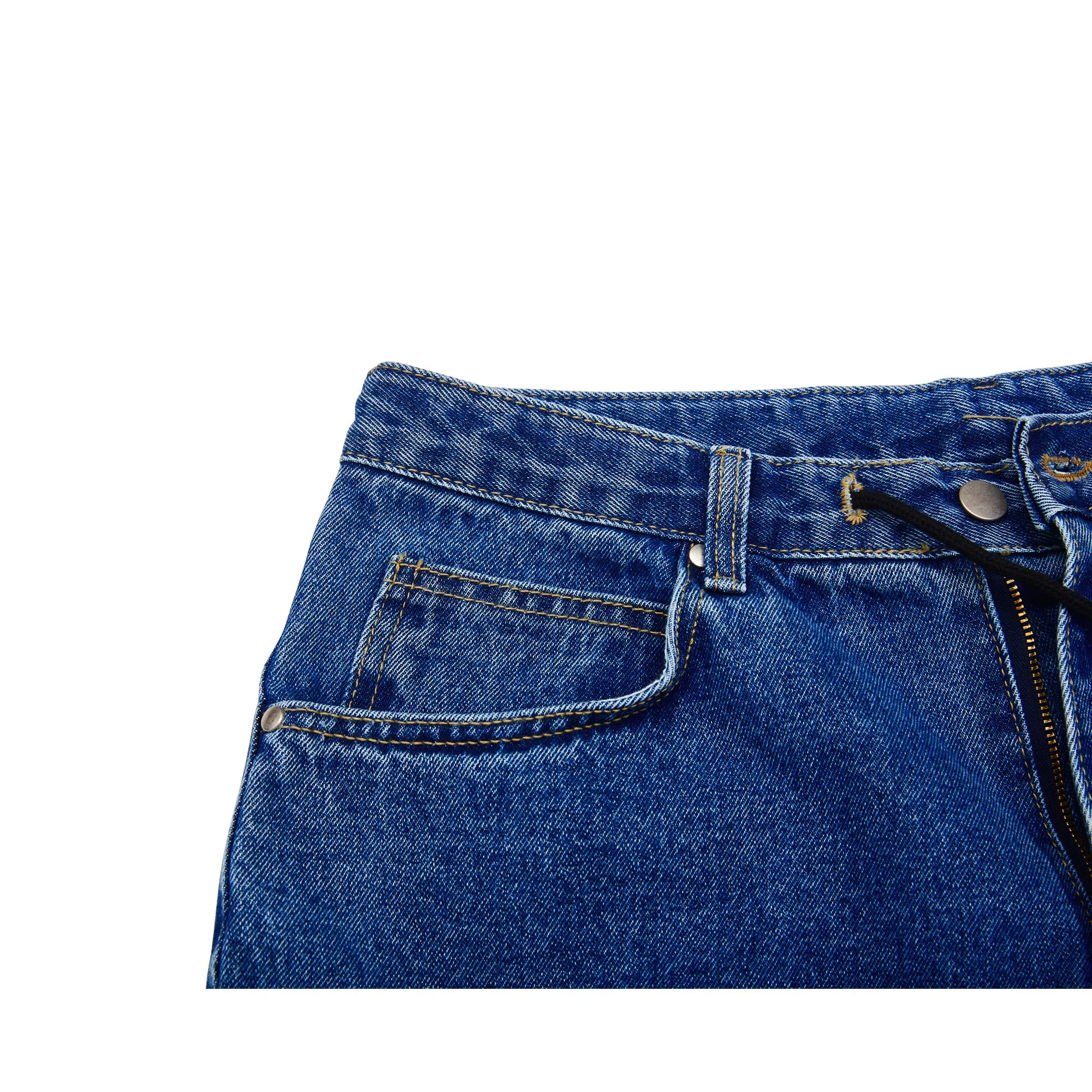 CARPENTER LOOSEFIT DENIM PANTS DEEPBLUE
