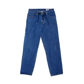CARPENTER LOOSEFIT DENIM PANTS DEEPBLUE