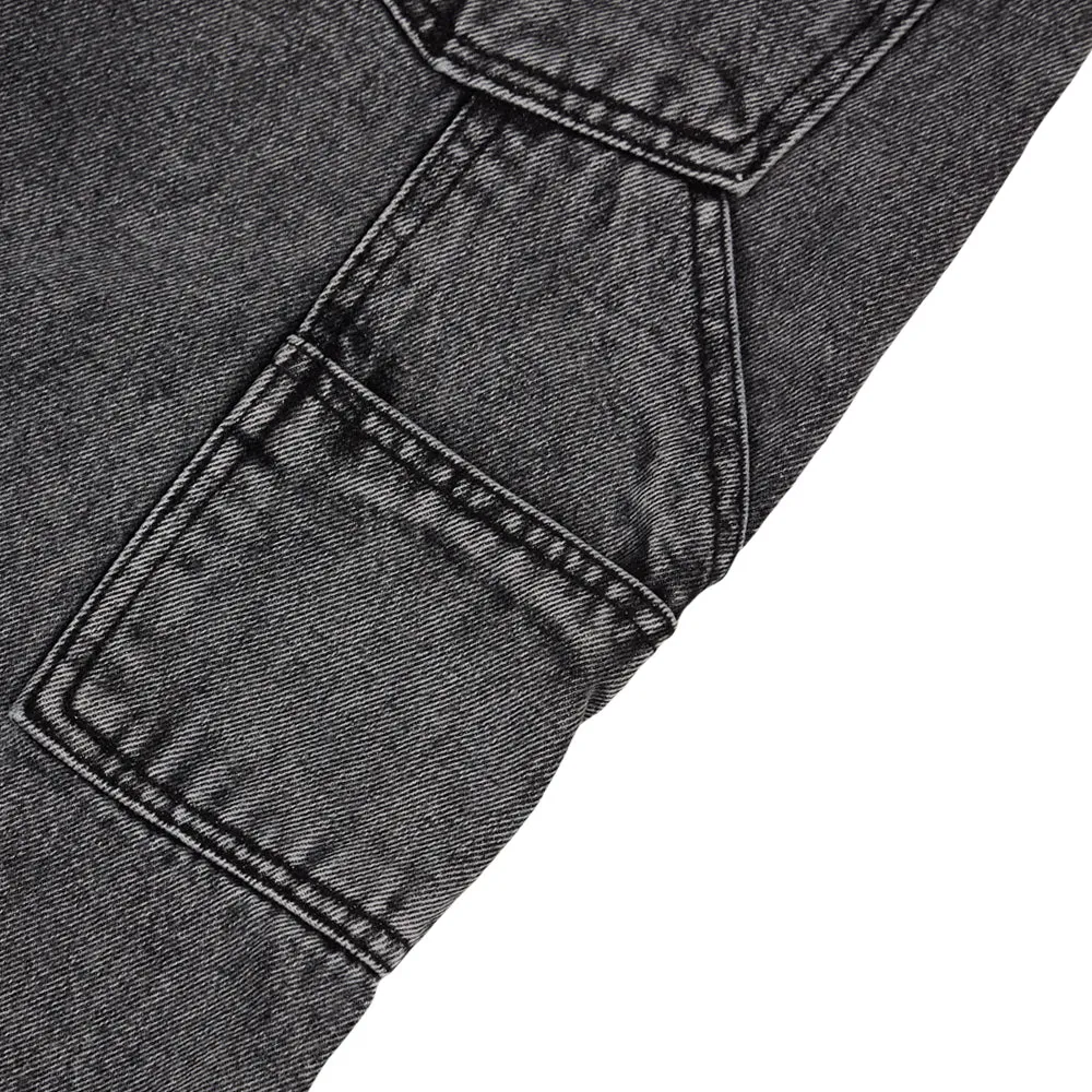 CARPENTER LOOSEFIT DENIM PANTS STONE BLACK