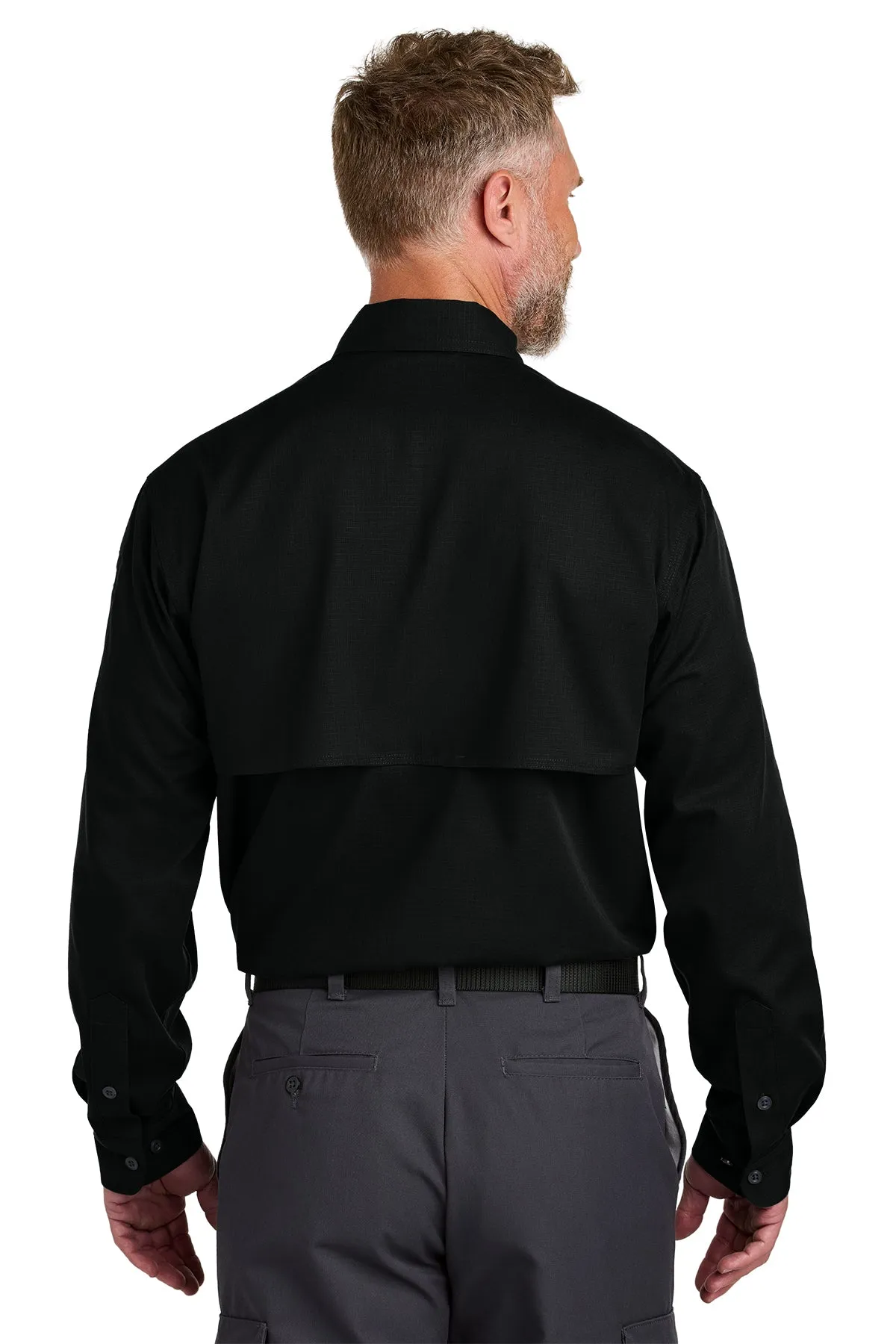 CornerStone Long Sleeve Select Tactical Custom Shirts, Black