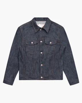 Denim Jacket Love & Peace Selvedge