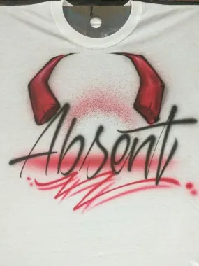 Devil Horns Design