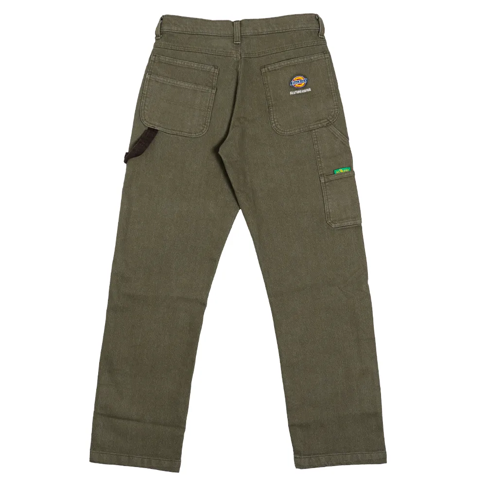 Dickies WPV02 Vincent Alvarez Regular Fit Utility Pants - Military Green