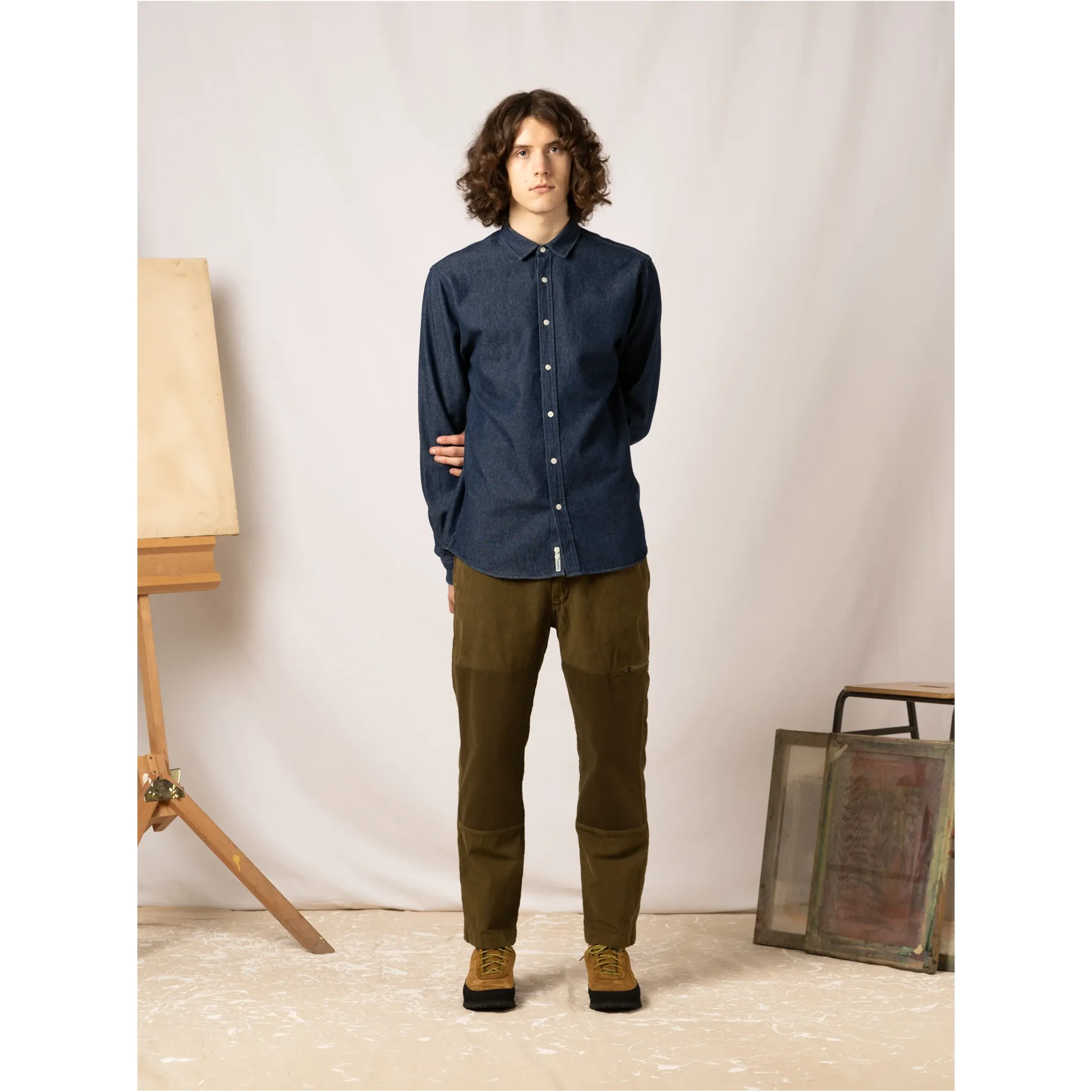 Dirleton Shirt in Lightweight Denim