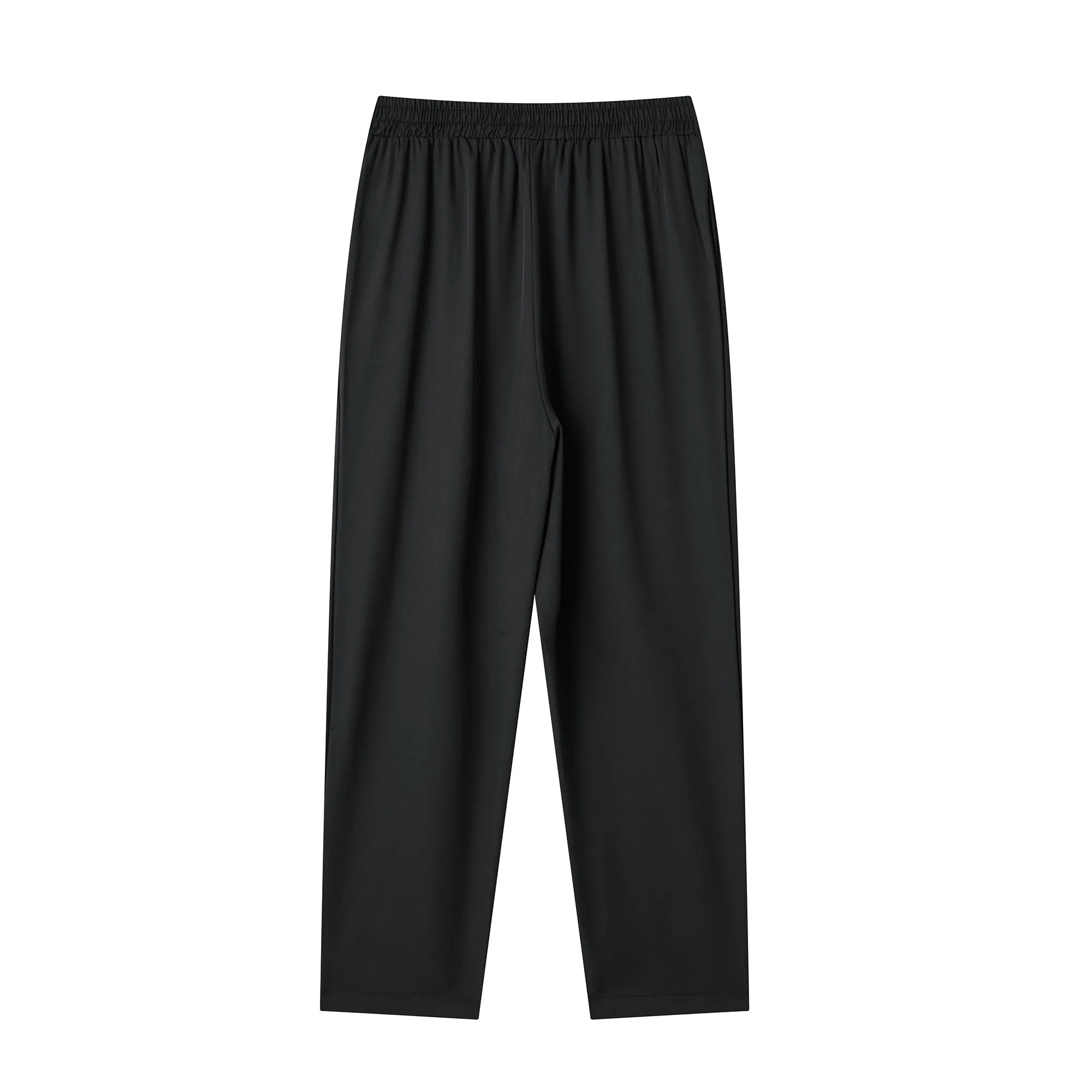 Drawstring Waist Low Rise Cropped Joggers