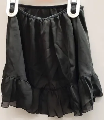 Elinor-- Women's Pull-On Skirt -- Black