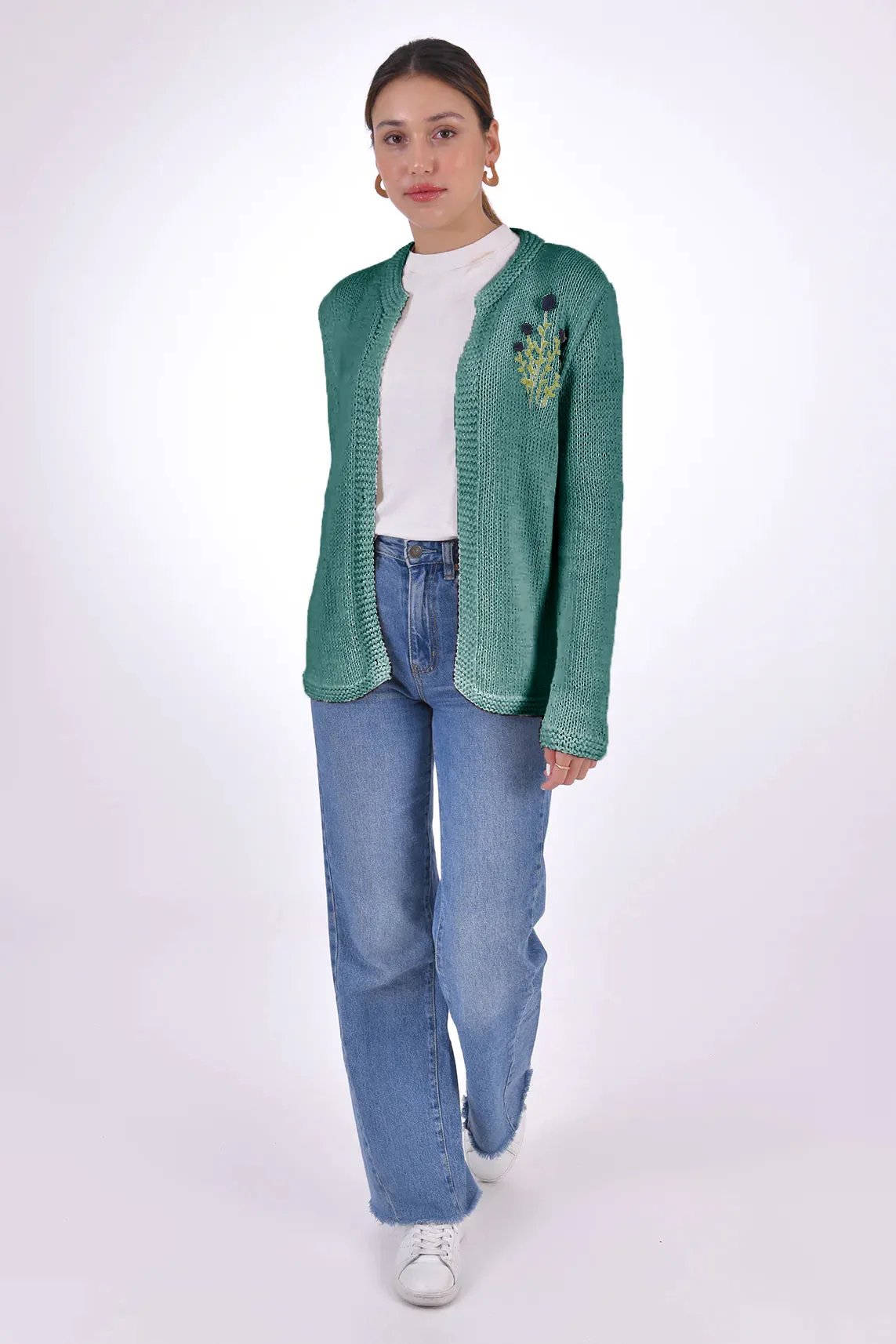 FANM MON Krasiva Cotton Cardigan
