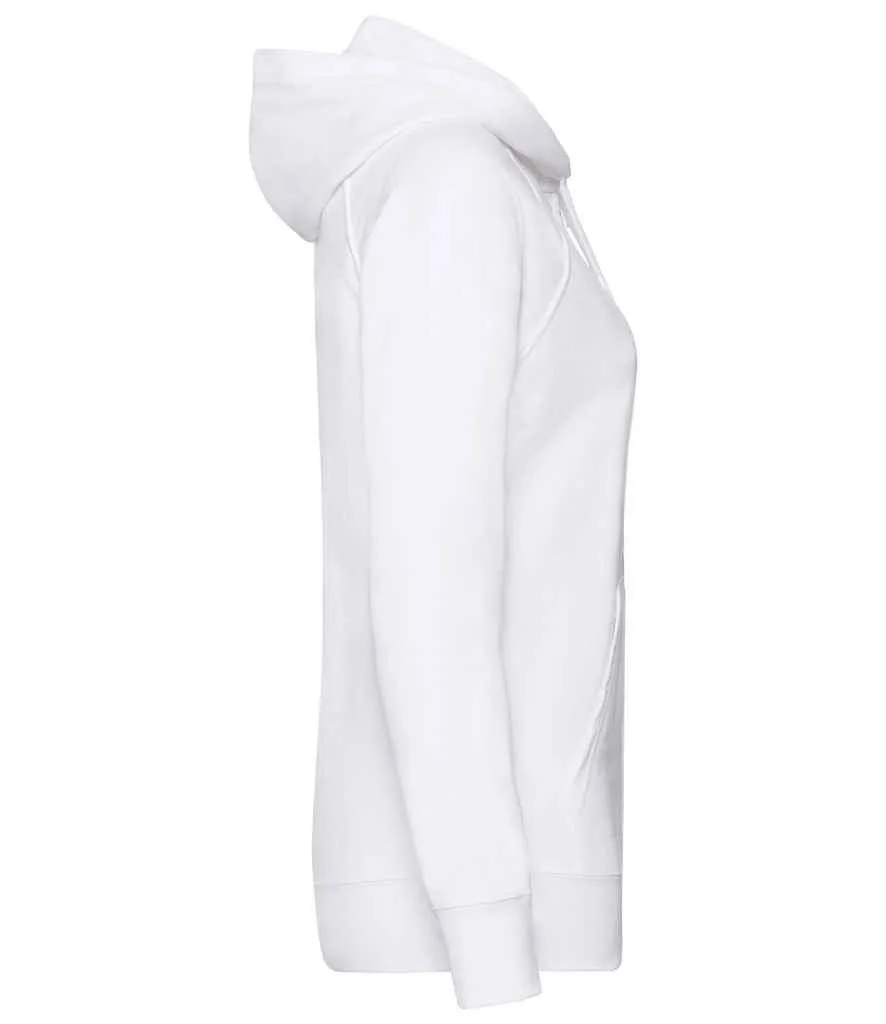 Fruit of the Loom Lady Fit Lightweight Zip Hooded Sweatshirt