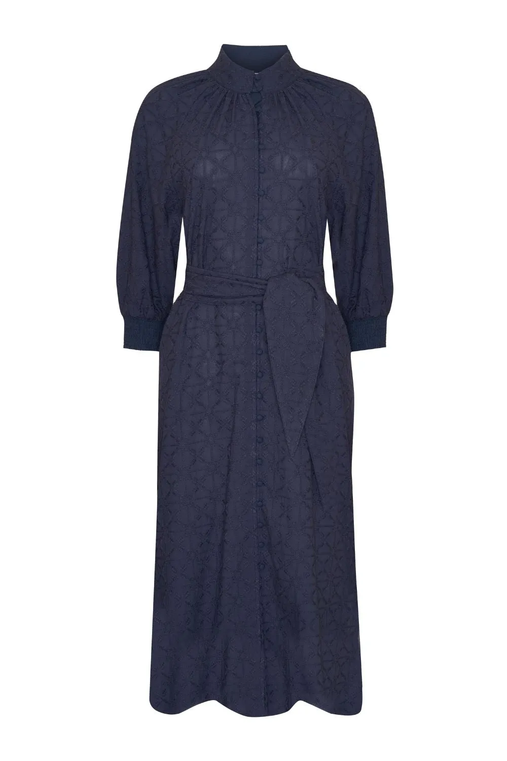 halcyon dress - indigo