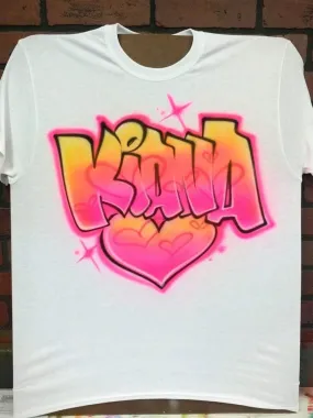 Heart Name Design