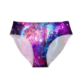 High Waisted Galaxy Booty Shorts