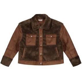 Jacket Teddy Neri Toastie Brown