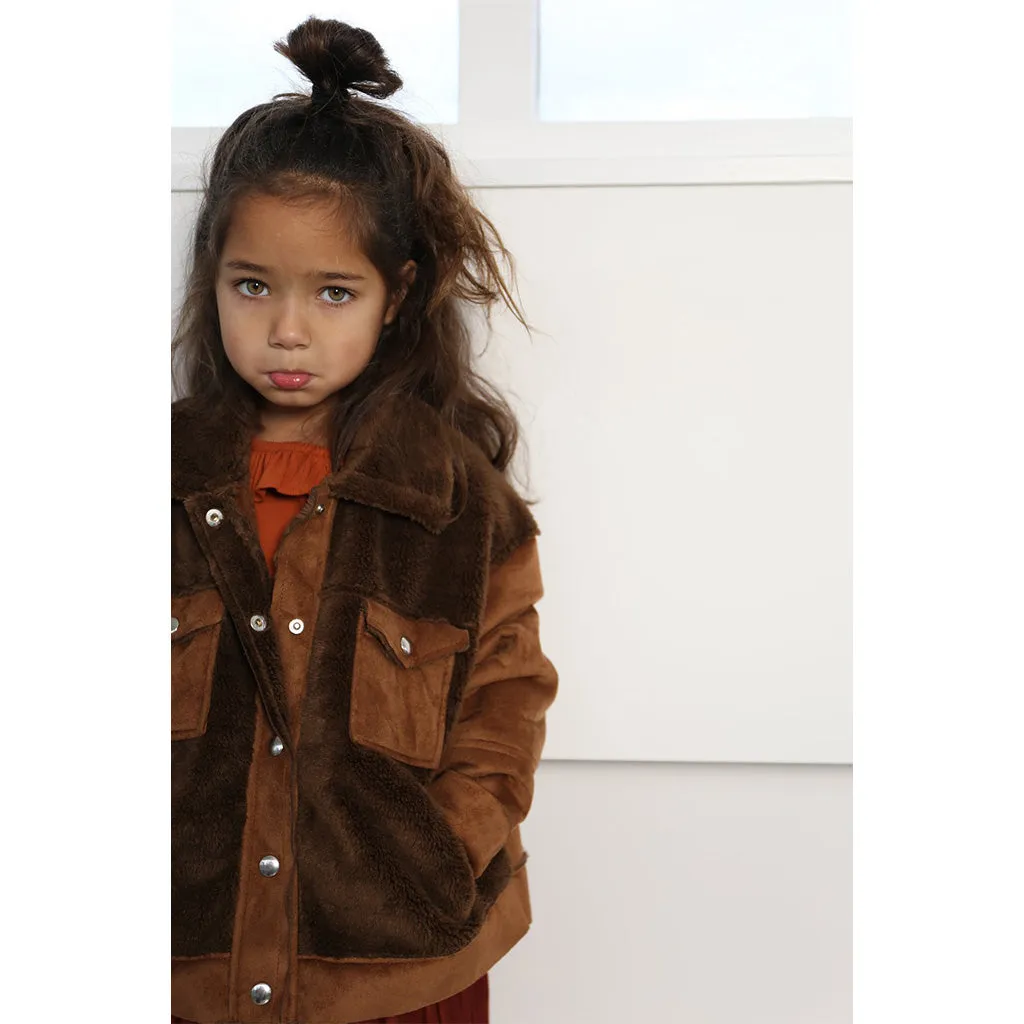 Jacket Teddy Neri Toastie Brown