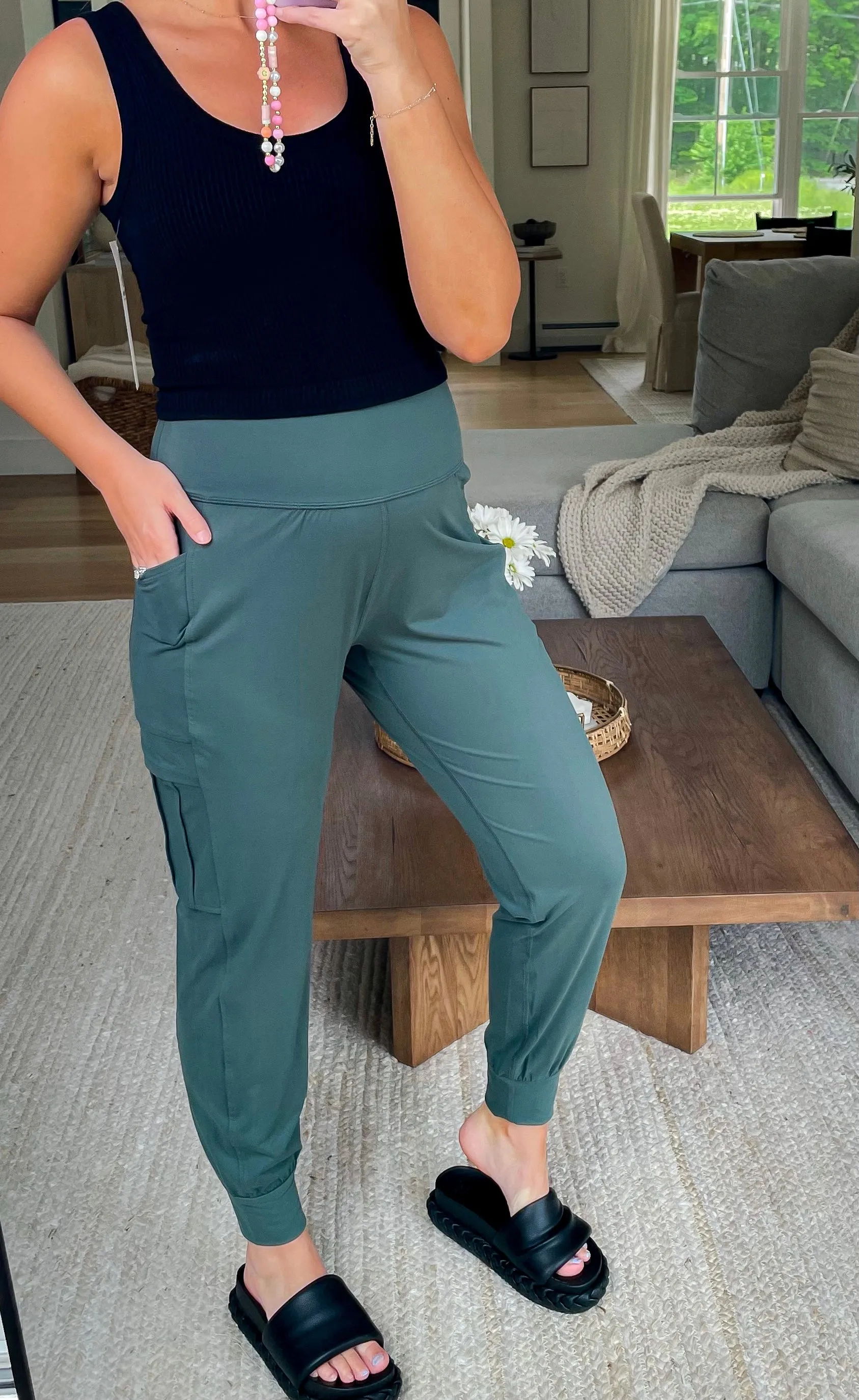 Lainey Joggers // Smokey Sage