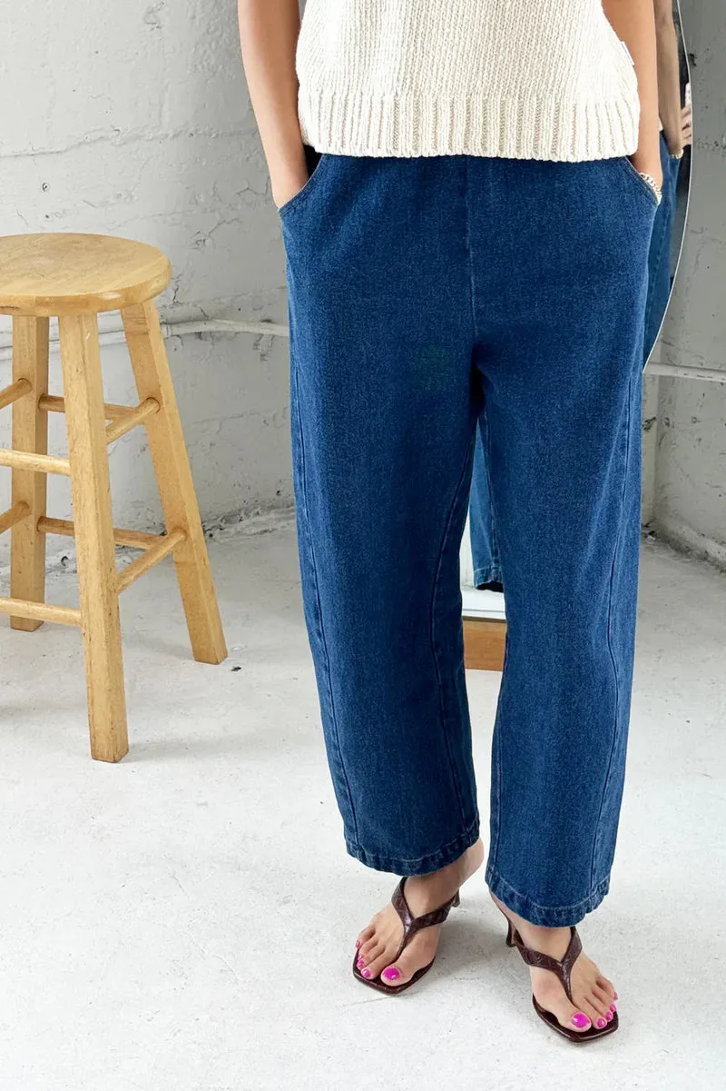 Le Bon Shoppe | Arc pants | Blue Denim