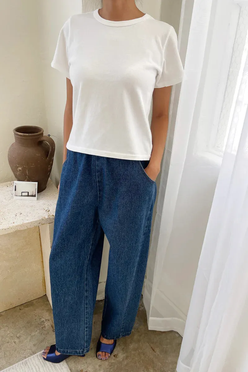 Le Bon Shoppe | Arc pants | Blue Denim