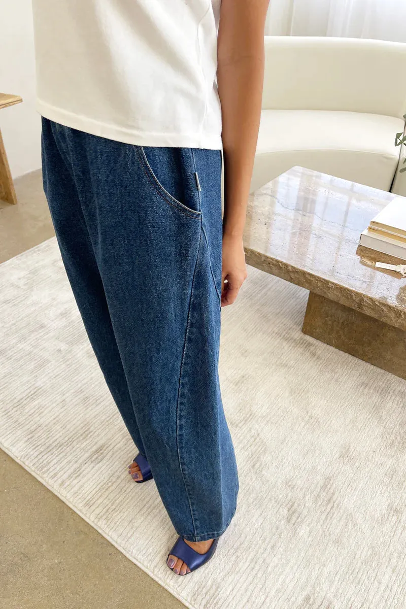 Le Bon Shoppe | Arc pants | Blue Denim
