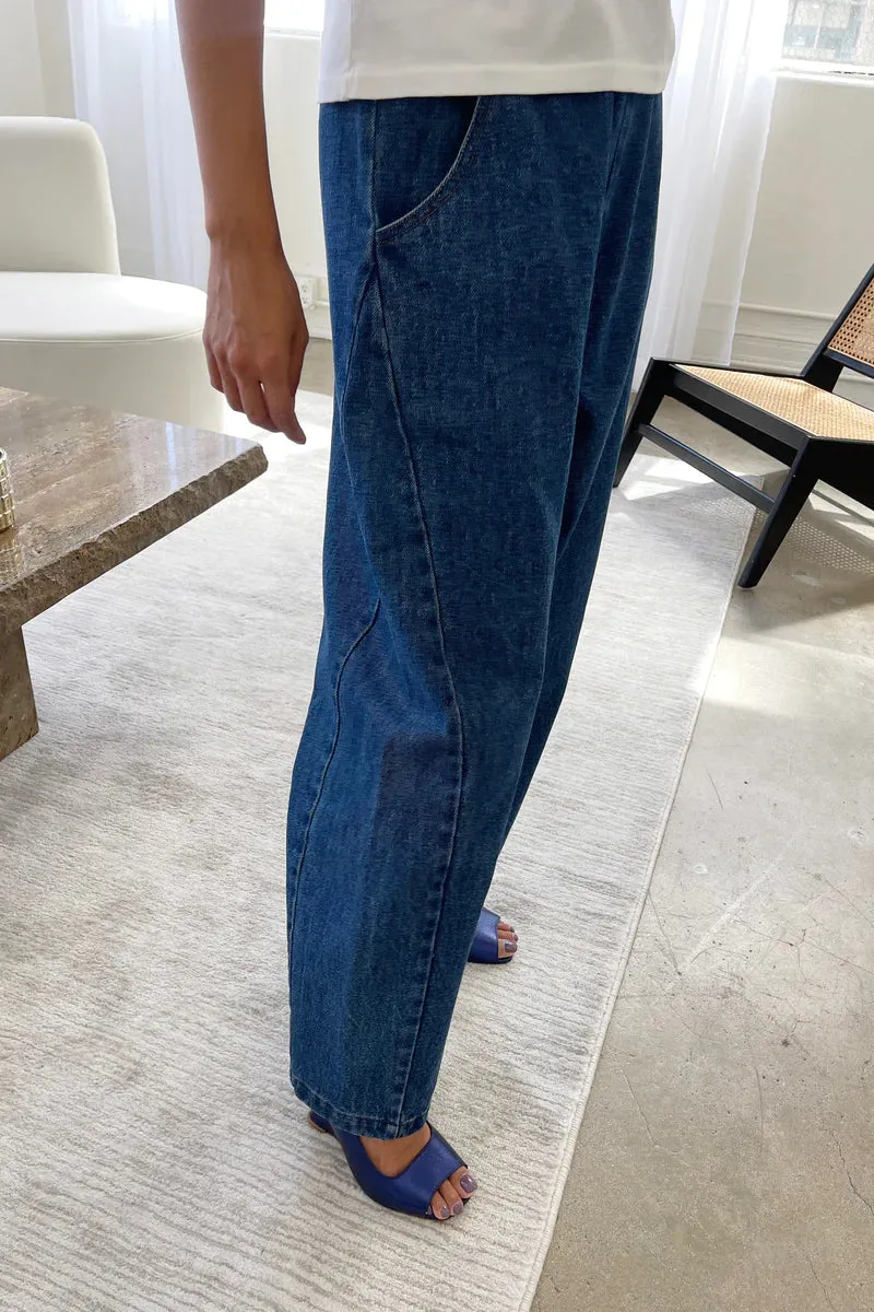 Le Bon Shoppe | Arc pants | Blue Denim