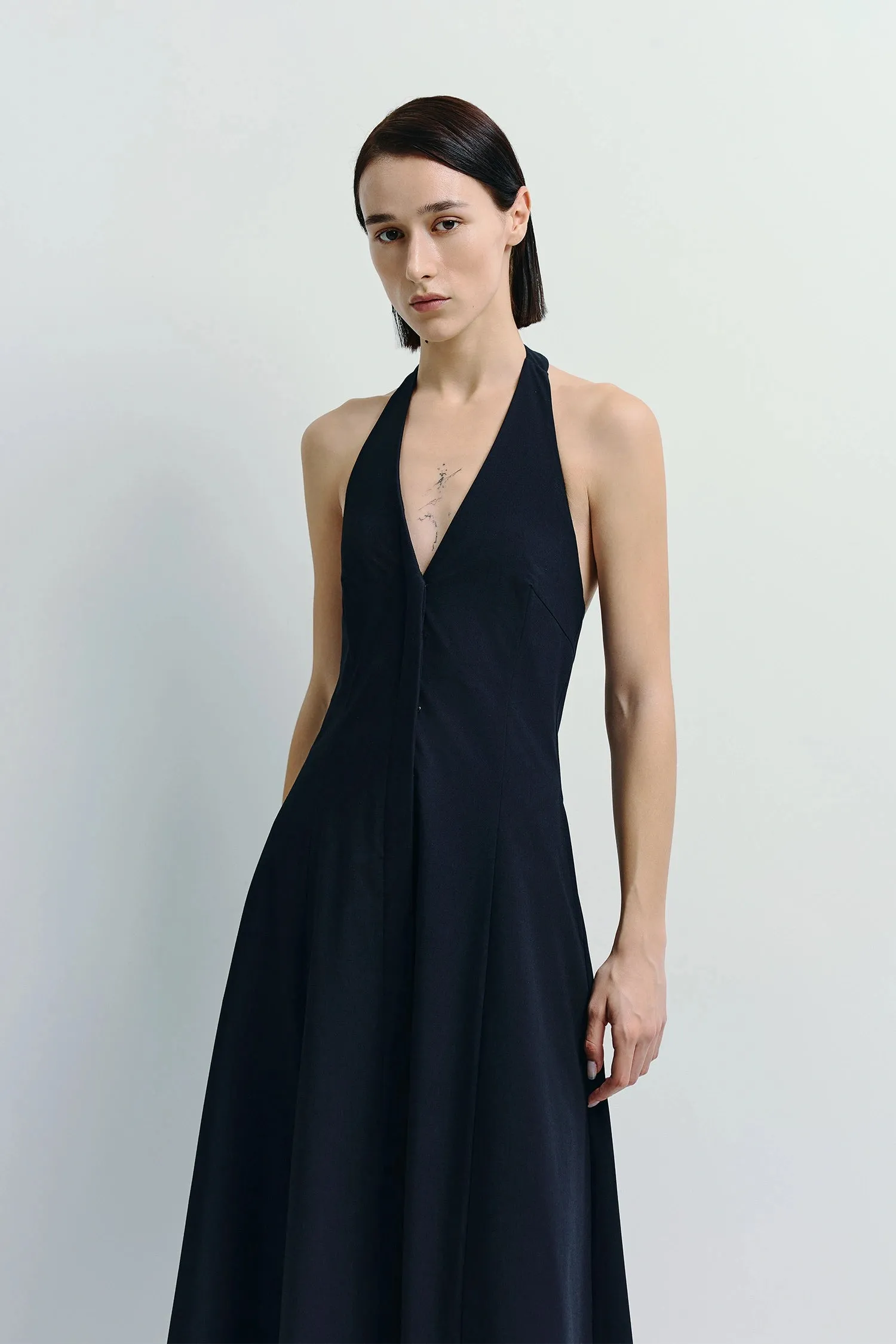 Lilas Halter Dress