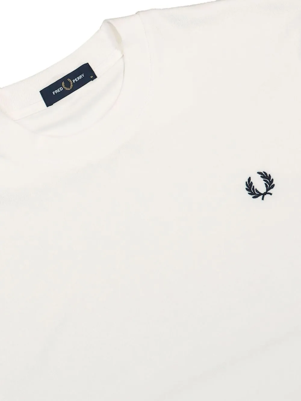 logo-embroidered towelling T-Shirt