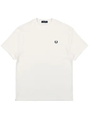 logo-embroidered towelling T-Shirt