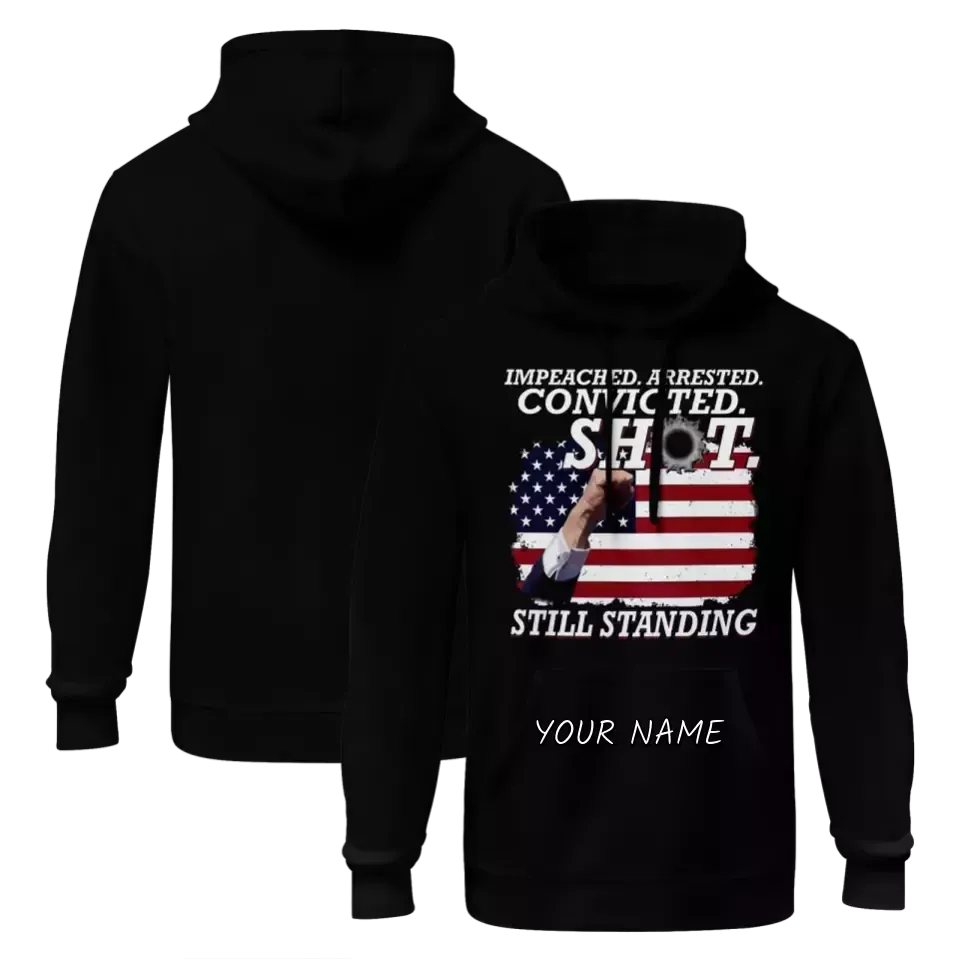 Luxury Gifts,Personalized Trump Hoodies, Custom Warmable and Zipper Hoodies, Support Gift for Trump