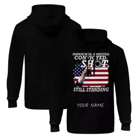 Luxury Gifts,Personalized Trump Hoodies, Custom Warmable and Zipper Hoodies, Support Gift for Trump