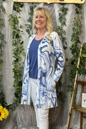 Marble Cardi with all the Feels