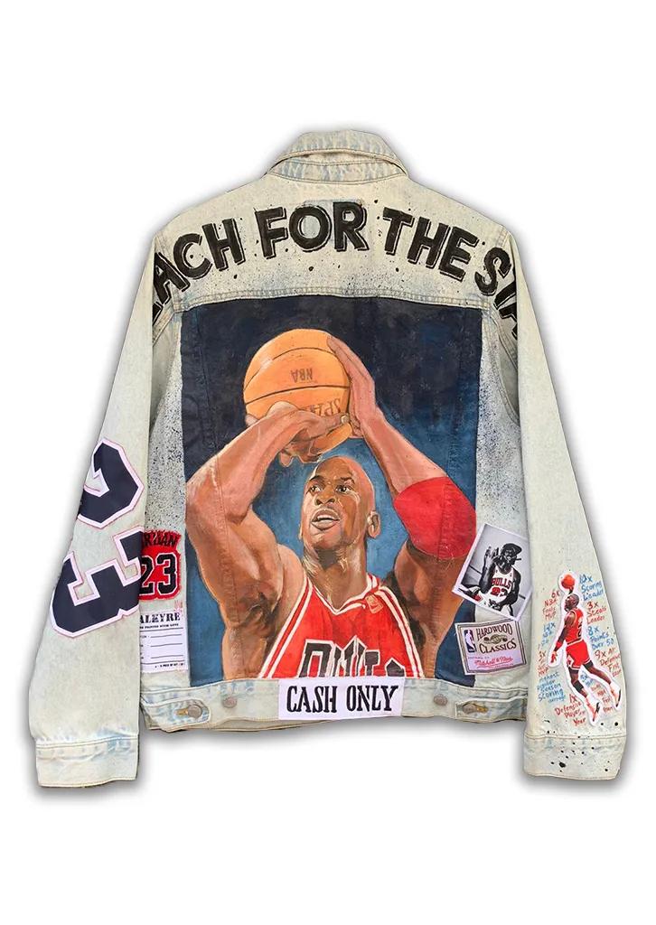 MICHAEL JORDAN 'CASH ONLY' - REACH FOR THE STARS VALKYRE JACKET