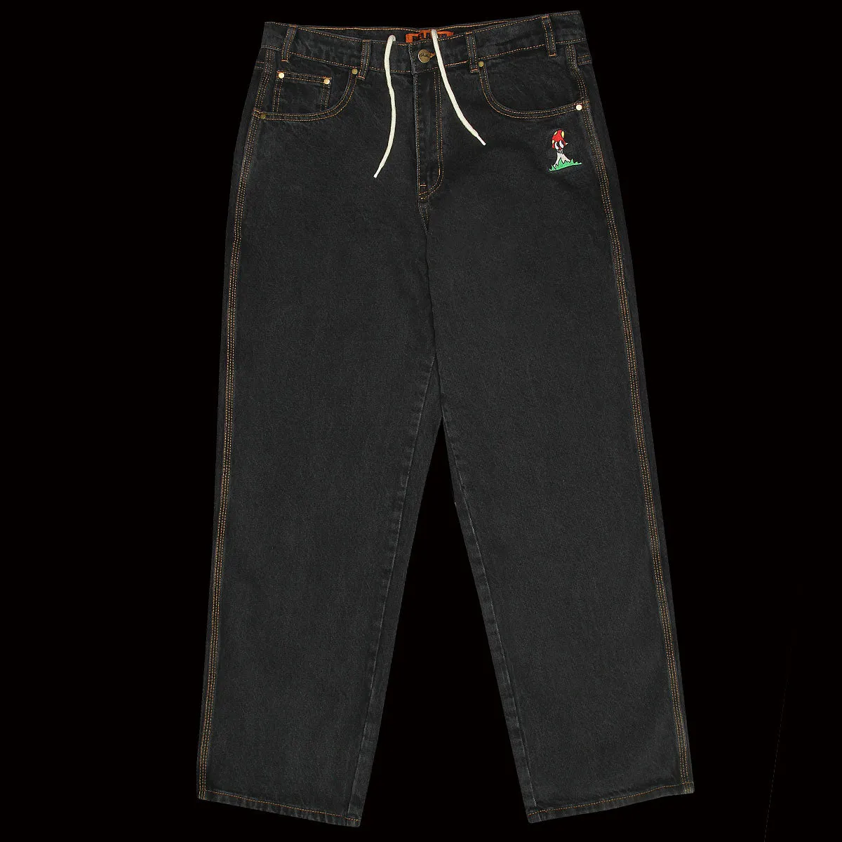Mushroom Denim Pants