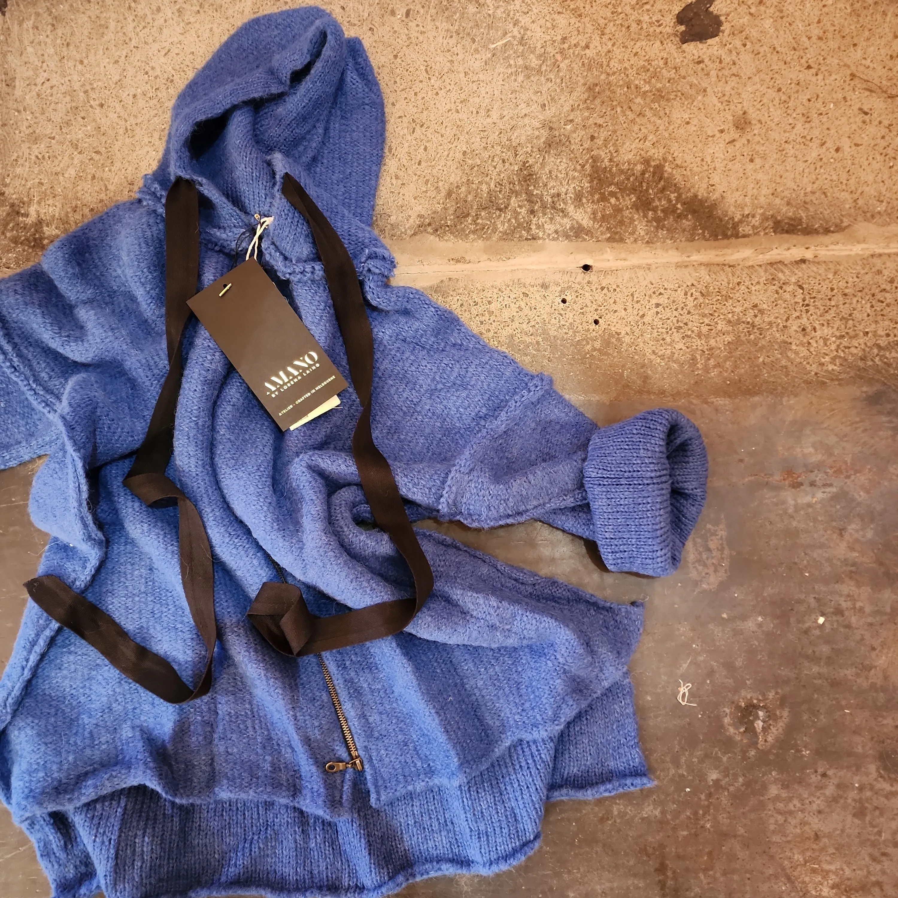 Sloppy Joe Zip hoodie ( Alpaca) - Charcoal