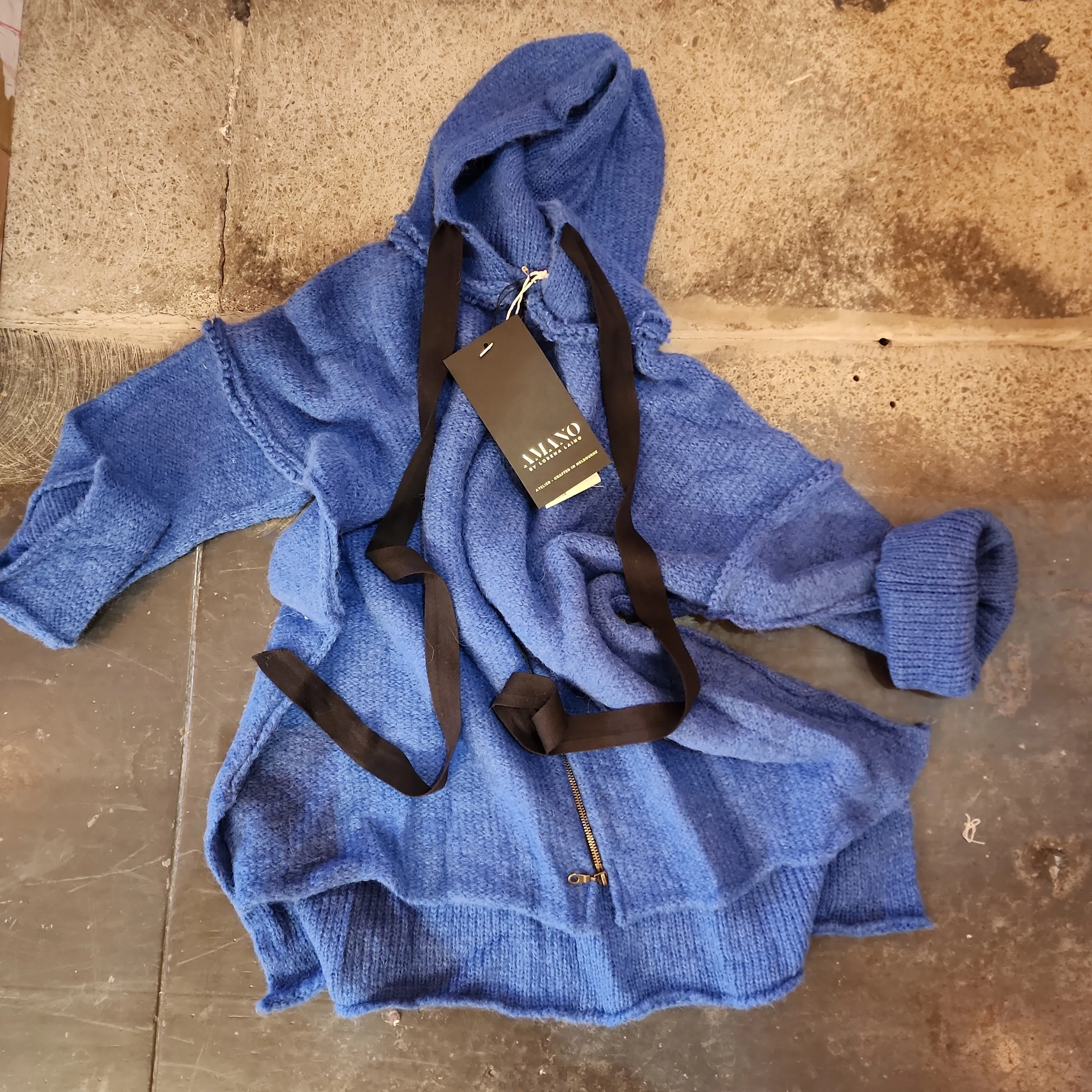 Sloppy Joe Zip hoodie ( Alpaca) - Charcoal