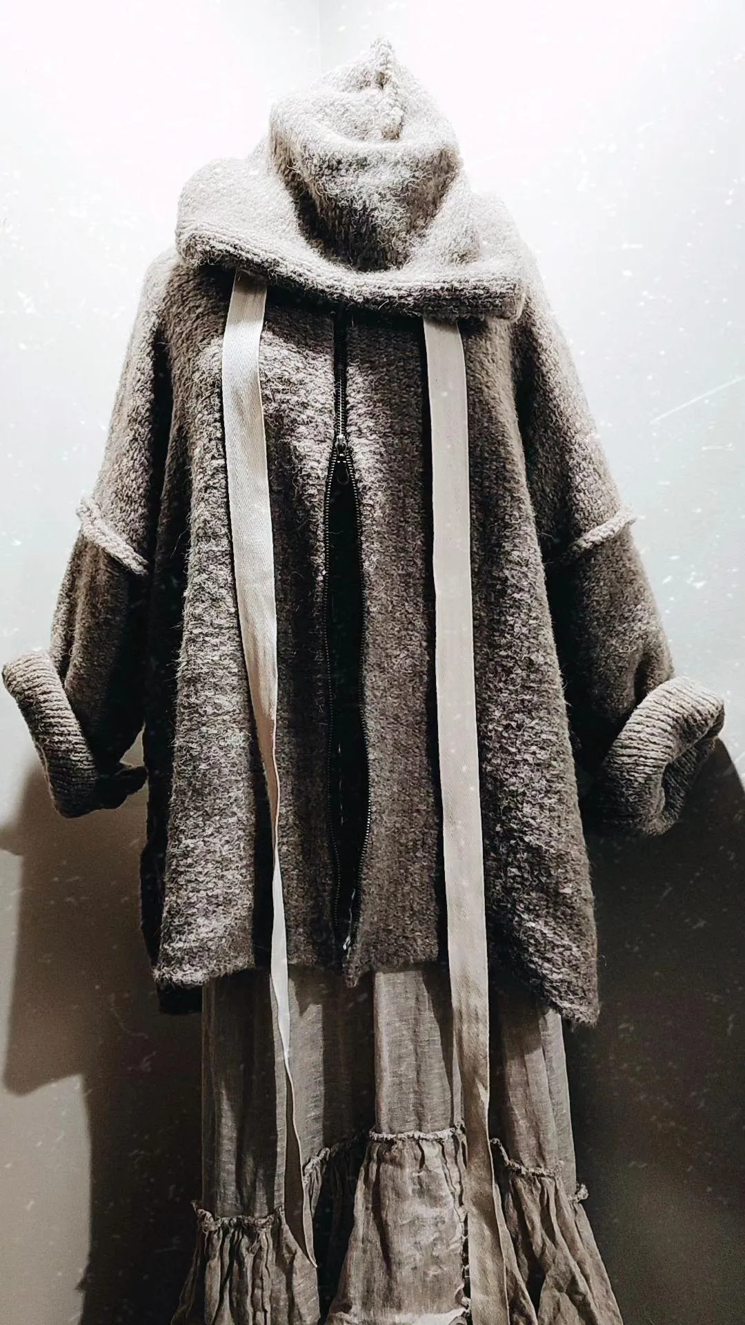 Sloppy Joe Zip hoodie ( Alpaca) - Charcoal