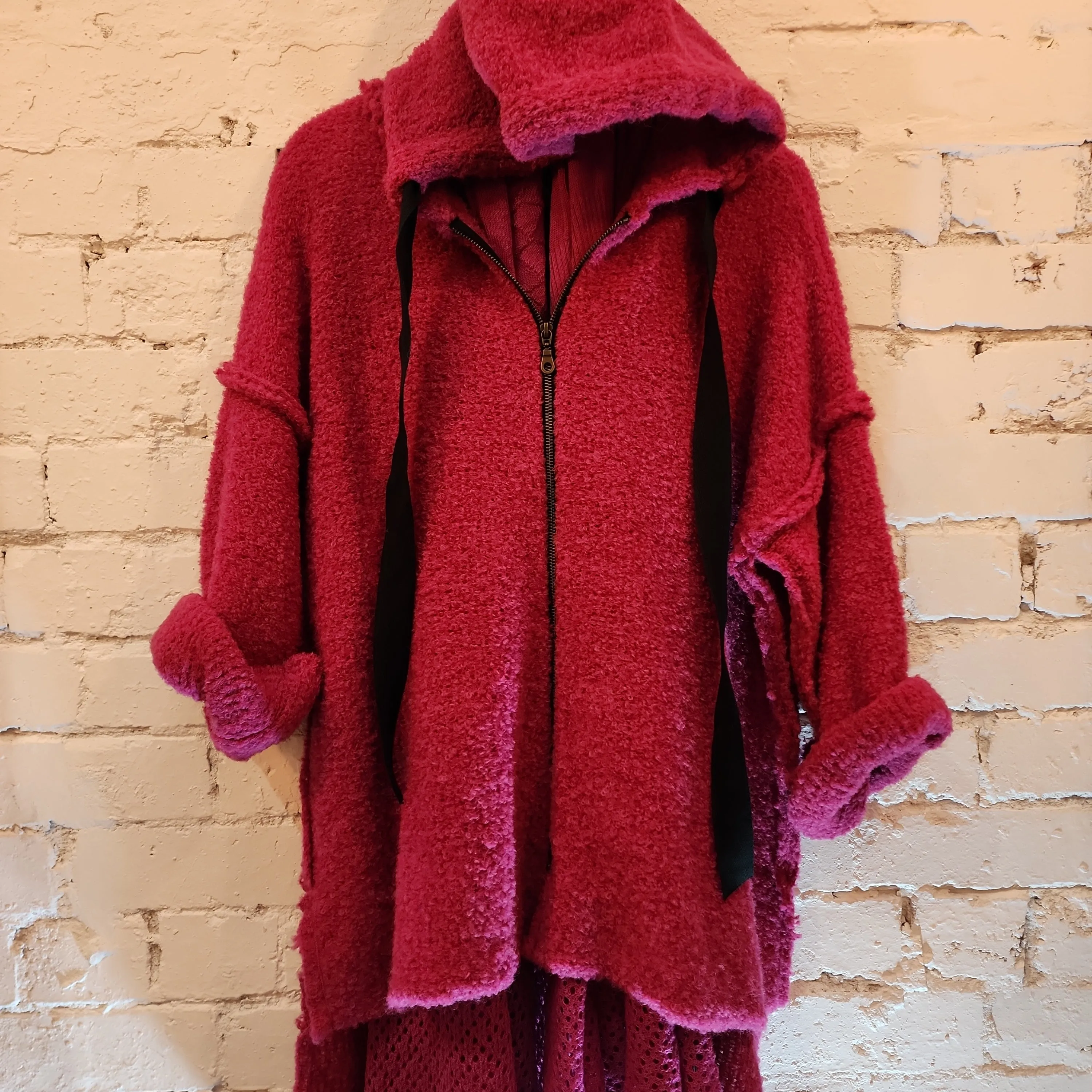 Sloppy Joe Zip hoodie ( Alpaca) - Charcoal