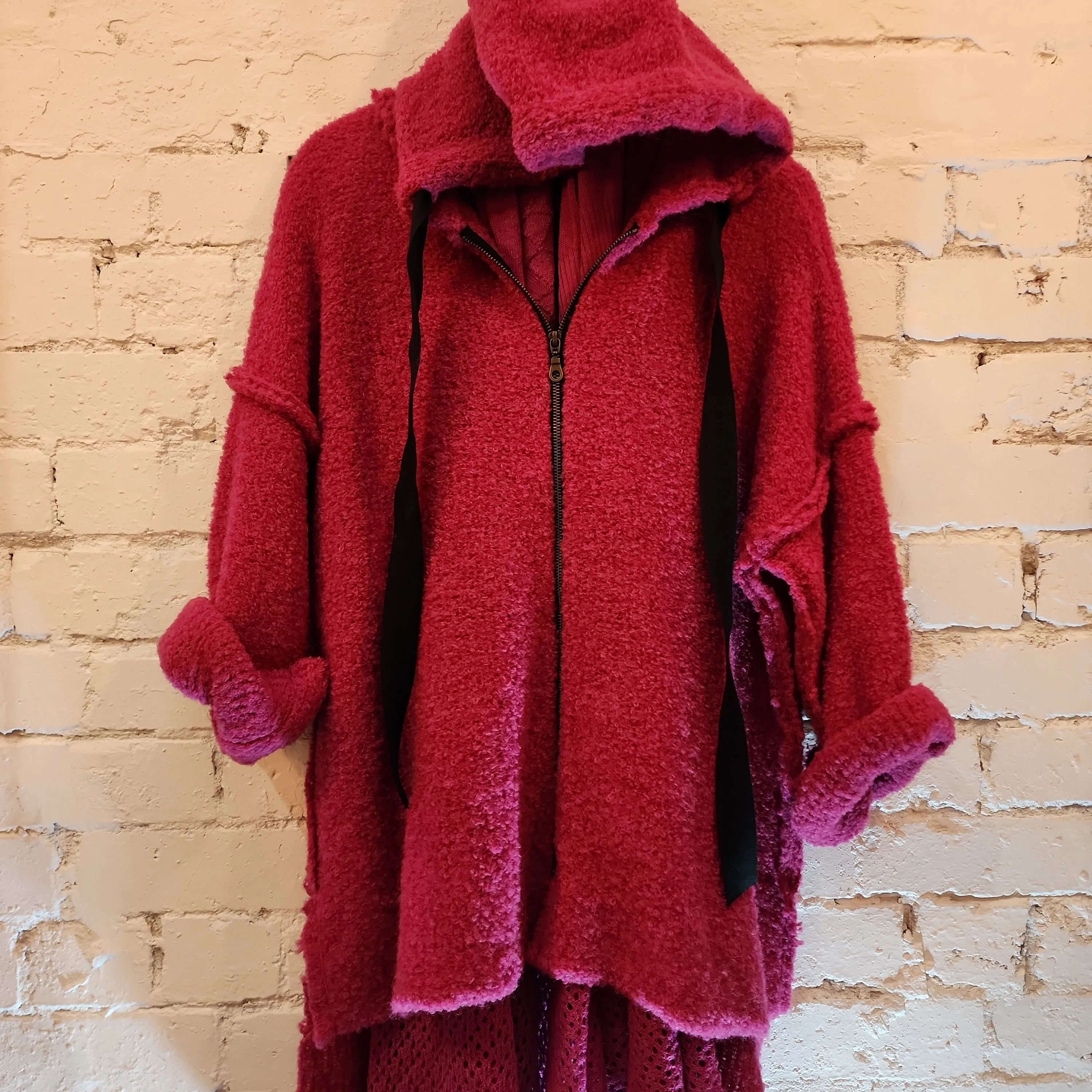 Sloppy Joe Zip hoodie ( Alpaca) - Charcoal