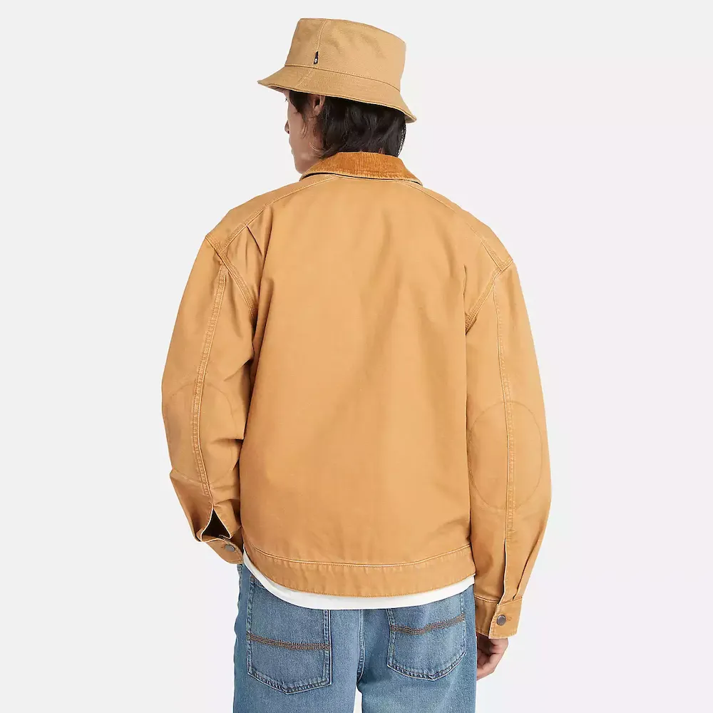 Stafford Washed Canvas Jacket For Men