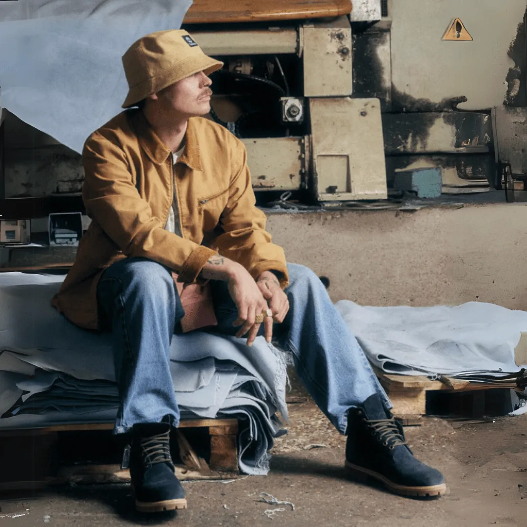 Stafford Washed Canvas Jacket For Men