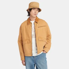 Stafford Washed Canvas Jacket For Men