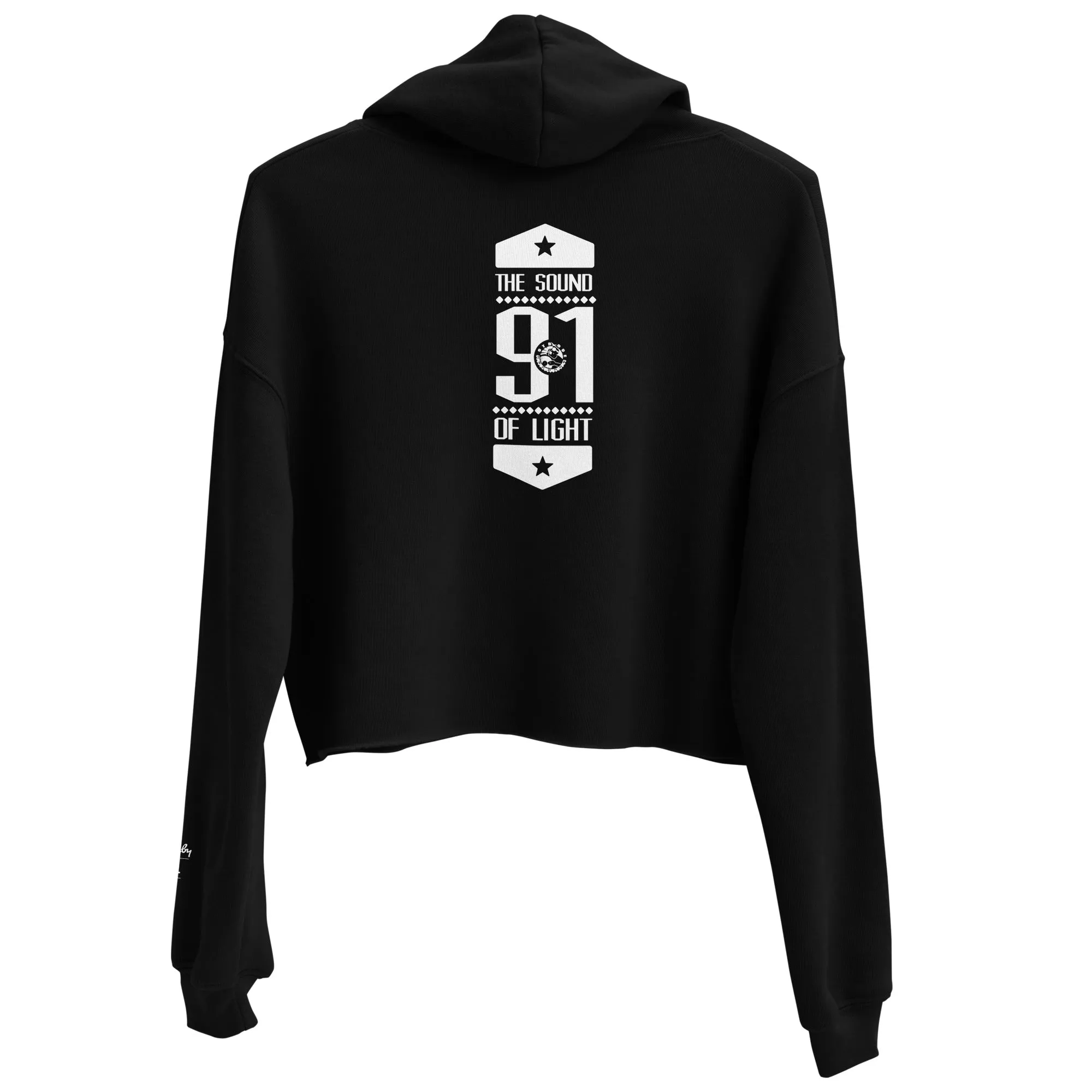 Strobe Records Classic Crop Hoodie