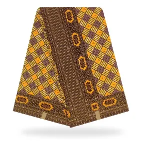 Stylish Designed Printed Wax Fabric - 100% Cotton